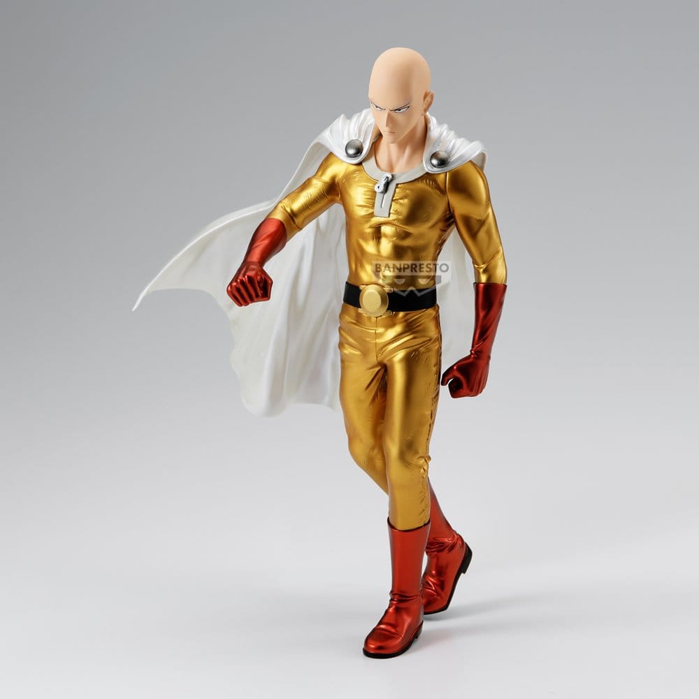 One-Punch Man - Saitama: Metallic Ver. - Grandista PVC Figur (27 cm)