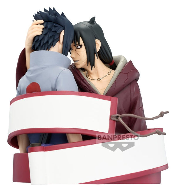 Naruto Shippuden - Sasuke Uchiha & Itachi Uchiha - Portrelic PVC Figur (12 cm)