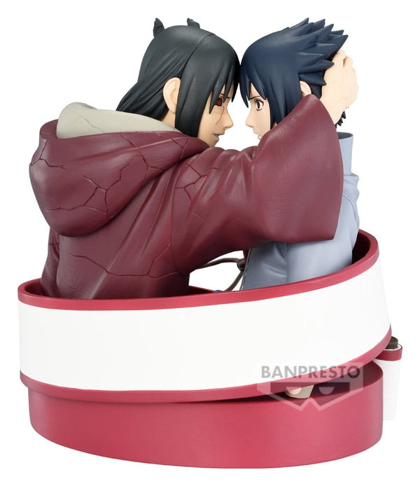 Naruto Shippuden - Sasuke Uchiha & Itachi Uchiha - Portrelic PVC Figur (12 cm)