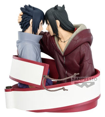 Naruto Shippuden - Sasuke Uchiha & Itachi Uchiha - Portrelic PVC Figur (12 cm)
