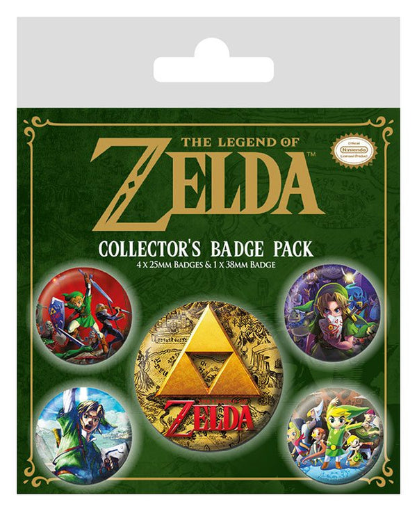 Legend of Zelda - Pins 5-pak