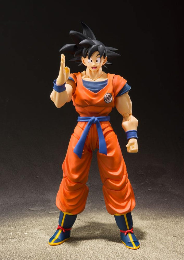 Dragon Ball Z - Son Goku (A Saiyan Raised On Earth) - S.H. Figuarts Action Figur (14 cm)