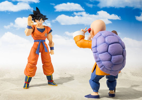 Dragon Ball Z - Son Goku (A Saiyan Raised On Earth) - S.H. Figuarts Action Figur (14 cm)