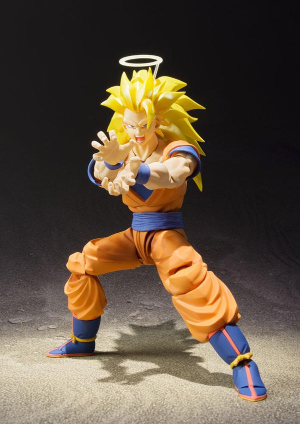 Dragon Ball Z - Son Goku: SSJ 3 Ver. - S.H. Figuarts Action Figur (16 cm)