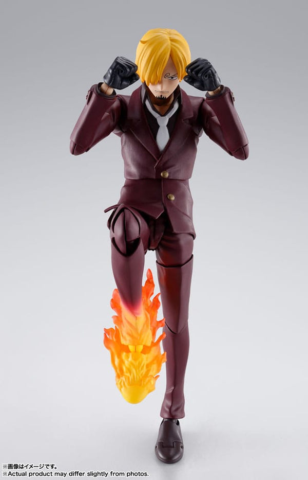 One Piece - Sanji: The Raid on Onigashima ver. - S.H. Figuarts figur (Forudbestilling)