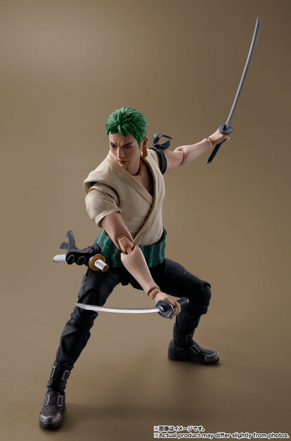 One Piece - Roronoa Zoro: Netflix ver. - S.H. Figuarts figur