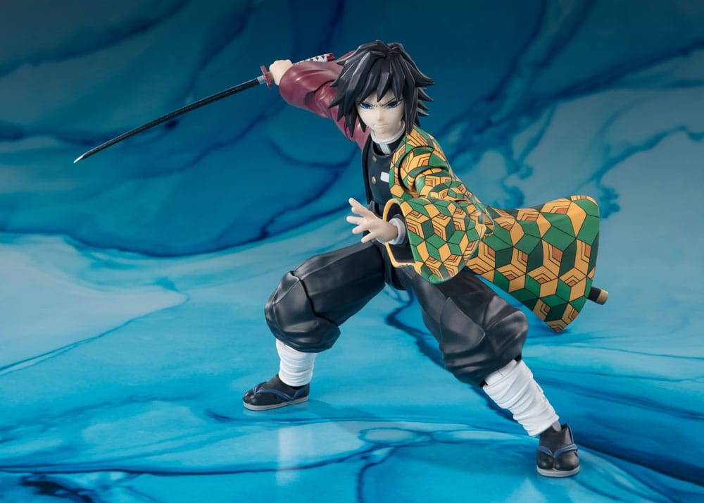 Demon Slayer: Kimetsu no Yaiba - Giyu Tomioka - S.H. Figuarts Action Figur (15 cm)