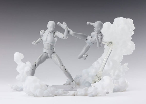 Tamashii Effect - Smoke: White Ver. - Action Figur Tilbehør til S.H.Figuarts