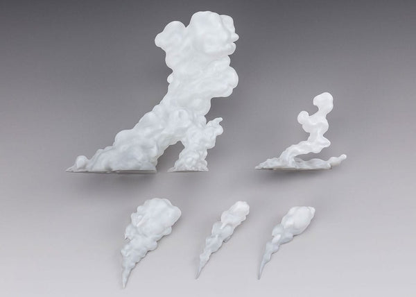Tamashii Effect - Smoke: White Ver. - Action Figur Tilbehør til S.H.Figuarts