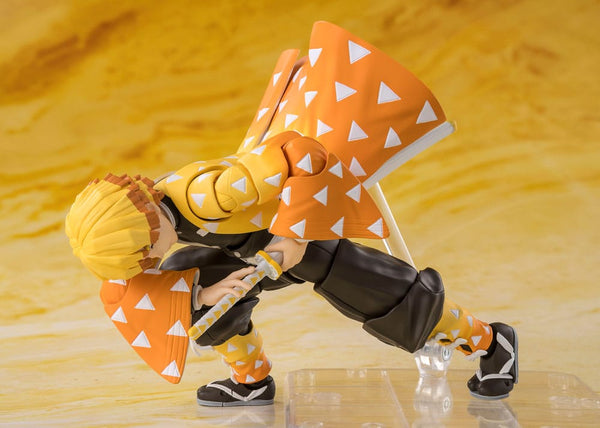 Demon Slayer: Kimetsu no Yaiba - Zenitsu Agatsuma - S.H.Figuarts Action Figur (14 cm)