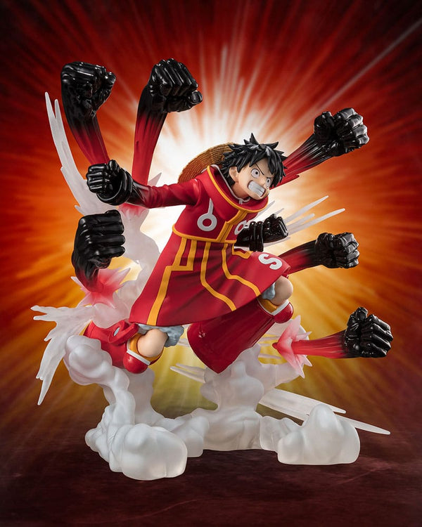 One Piece - Monkey D. Luffy: Figuarts ZERO Gum Gum Hawk Gatling Ver. - PVC Figur