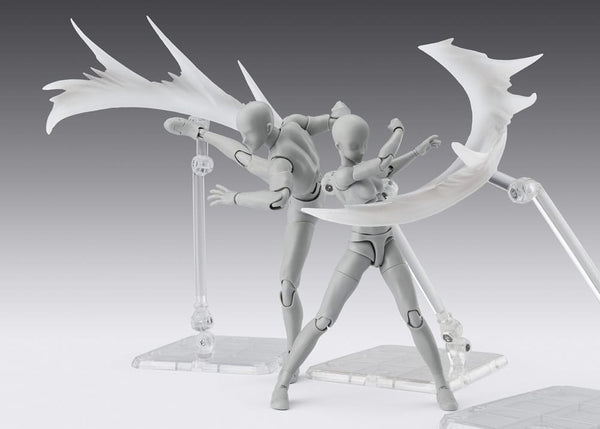 Tamashii Effect - Wind: White Ver. - Action Figur Tilbehør til S.H.Figuarts