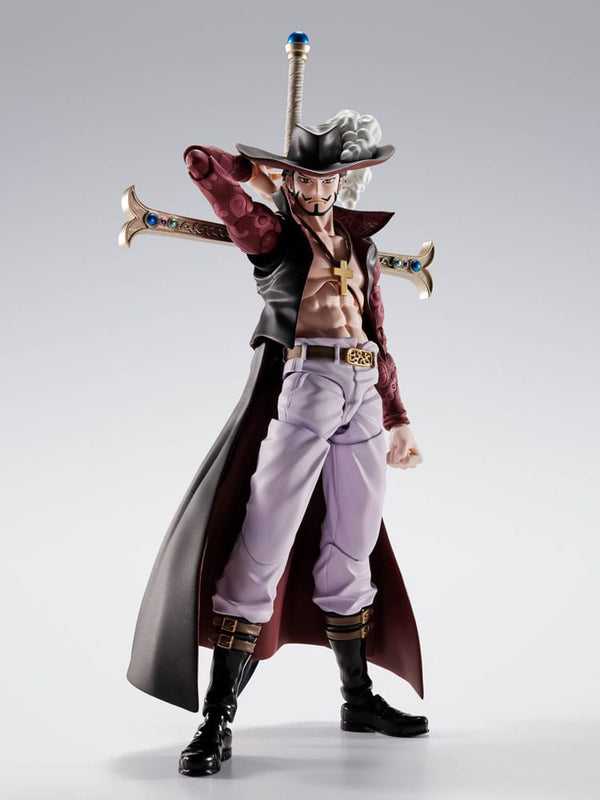 One Piece - Dracule Mihawk Hawkeye - S.H.Figuarts Action Figur (17 cm)