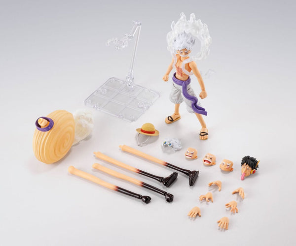 One Piece - Monkey D. Luffy: Gear 5 -Future Island Egghead- Ver. - S.H.Figuarts Action Figur (15 cm)