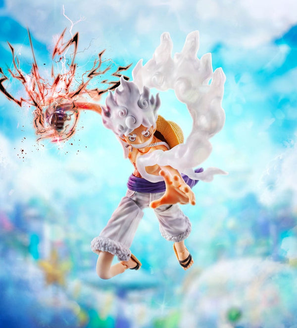 One Piece - Monkey D. Luffy: Gear 5 -Future Island Egghead- Ver. - S.H.Figuarts Action Figur (15 cm)