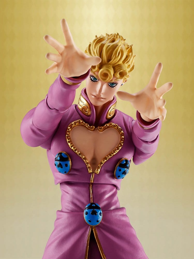 JoJo's Bizarre Adventure - Giorno Giovanna: Golden Wind Ver. - S.H.Figuarts Action Figur (16 cm)