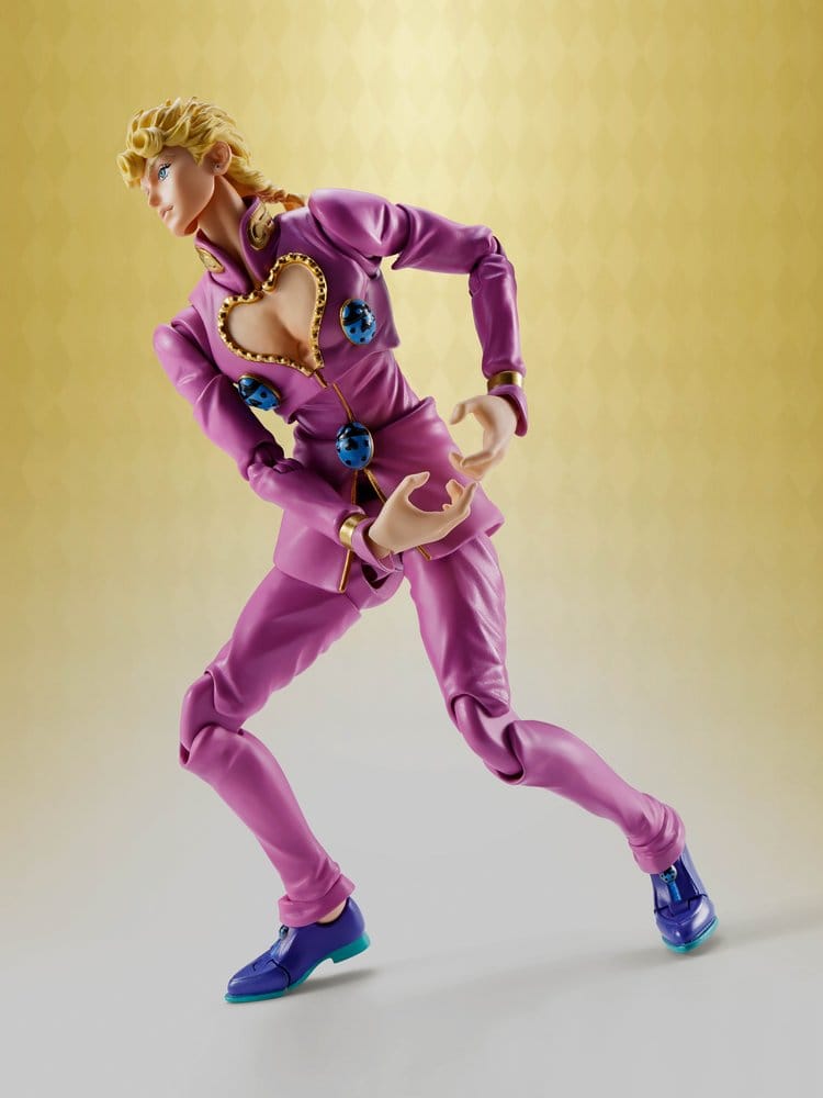 JoJo's Bizarre Adventure - Giorno Giovanna: Golden Wind Ver. - S.H.Figuarts Action Figur (16 cm)
