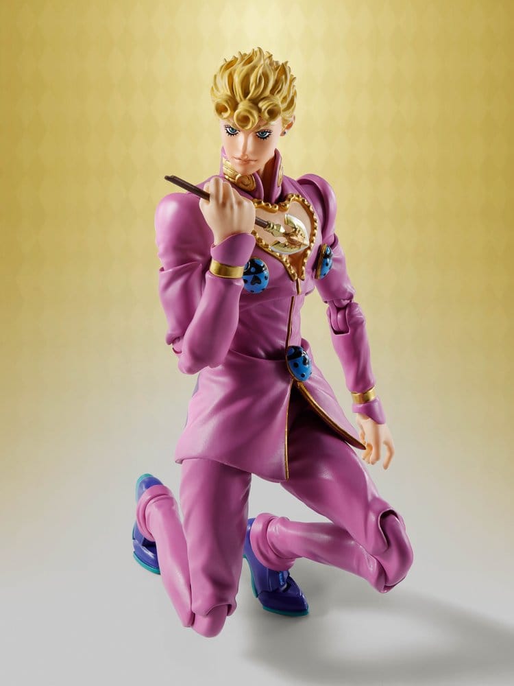 JoJo's Bizarre Adventure - Giorno Giovanna: Golden Wind Ver. - S.H.Figuarts Action Figur (16 cm)