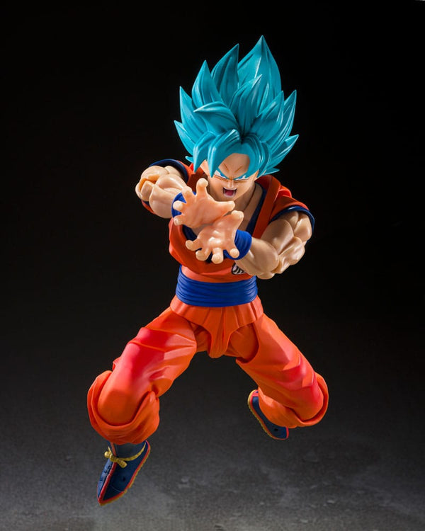 Dragon Ball Super - Son Goku: Super Saiyan God Ver. - S.H.Figuarts Action Figur (15 cm)