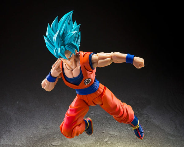 Dragon Ball Super - Son Goku: Super Saiyan God Ver. - S.H.Figuarts Action Figur (15 cm)