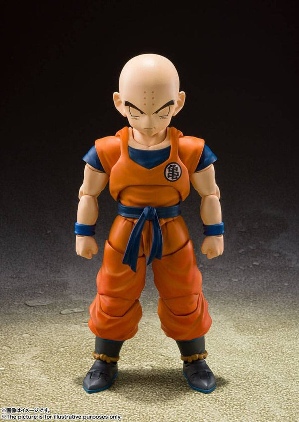 Dragon Ball Z - Krillin: Earth's Strongest Man (Reissue) Ver. - S.H. Figuarts Action Figur (12 cm)