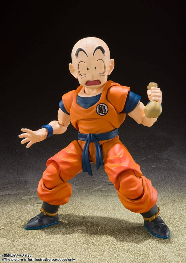Dragon Ball Z - Krillin: Earth's Strongest Man (Reissue) Ver. - S.H. Figuarts Action Figur (12 cm)