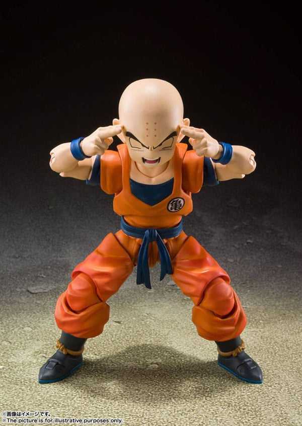 Dragon Ball Z - Krillin: Earth's Strongest Man (Reissue) Ver. - S.H. Figuarts Action Figur (12 cm)