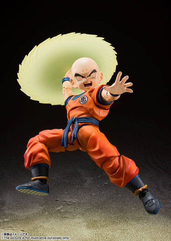 Dragon Ball Z - Krillin: Earth's Strongest Man (Reissue) Ver. - S.H. Figuarts Action Figur (12 cm)