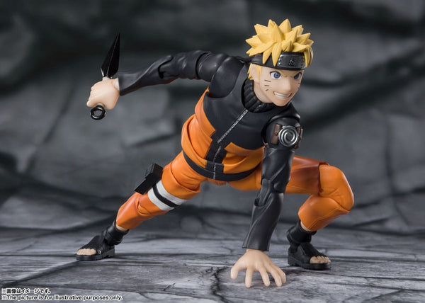 Naruto - Naruto Uzumaki: The Jinchuriki entrusted with Hope Ver. - S.H.Figuarts Action Figur (15 cm)
