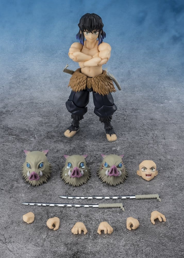 Demon Slayer: Kimetsu no Yaiba - Inosuke Hashibira - S.H. Figuarts Action Figur (14 cm)