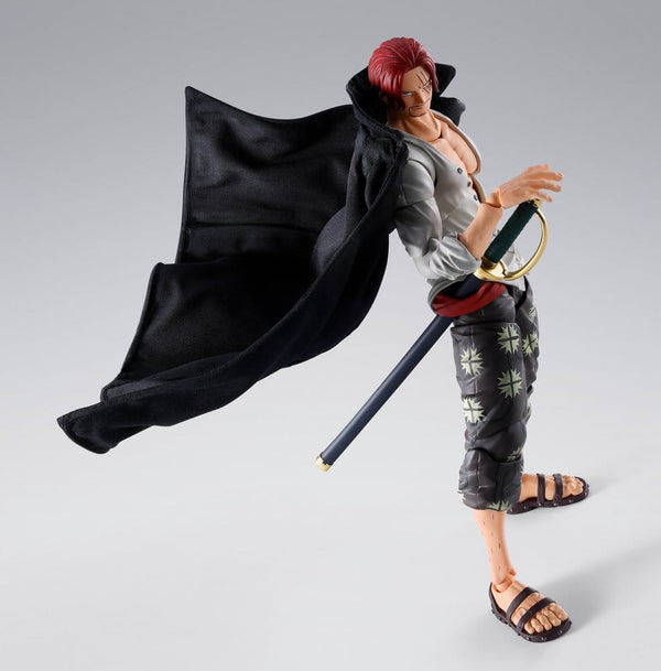 One Piece - Shanks: Marineford Ver. - S.H.Figuarts Action Figur (17 cm)
