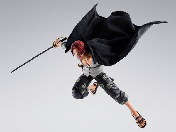 One Piece - Shanks: Marineford Ver. - S.H.Figuarts Action Figur (17 cm)