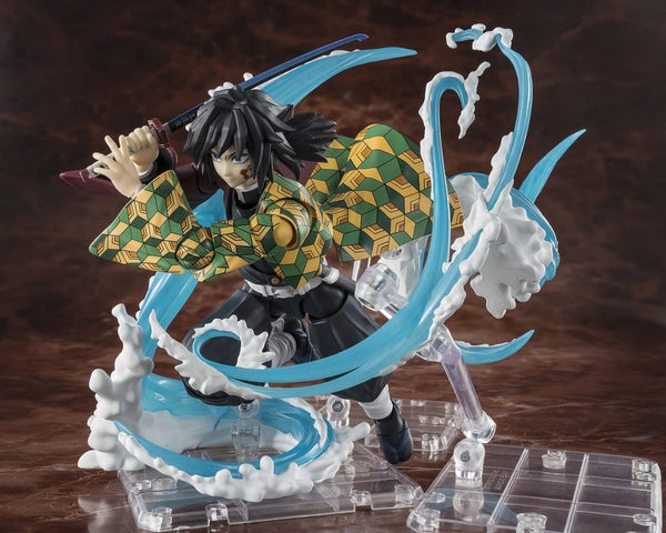 Demon Slayer: Kimetsu no Yaiba - Tanjiro Kamado & Giyu Tomioka - S.H. Figuarts Tilbehørssæt: Water Breathing Optiondele