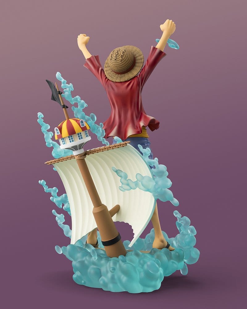 One Piece - Monkey D. Luffy: Setting out for the New World Ver. - Figuarts ZERO (STARTune) PVC Figur (25 cm)