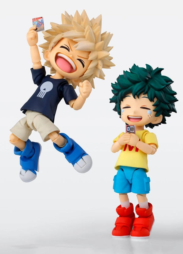 My Hero Academia - Izuku Midoriya & Katsuki Bakugo: Childhood Set Ver. - S.H.Figuarts Action Figur (9 cm)