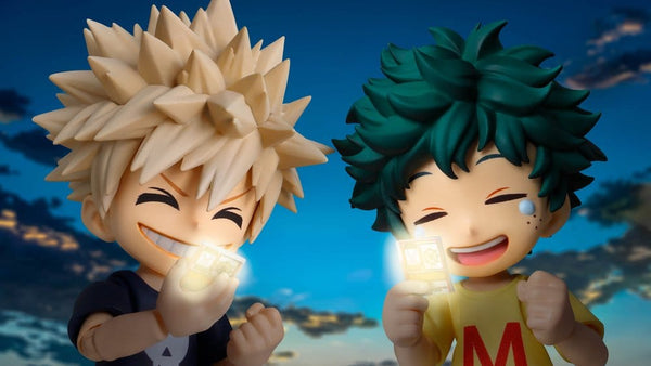 My Hero Academia - Izuku Midoriya & Katsuki Bakugo: Childhood Set Ver. - S.H.Figuarts Action Figur (9 cm)
