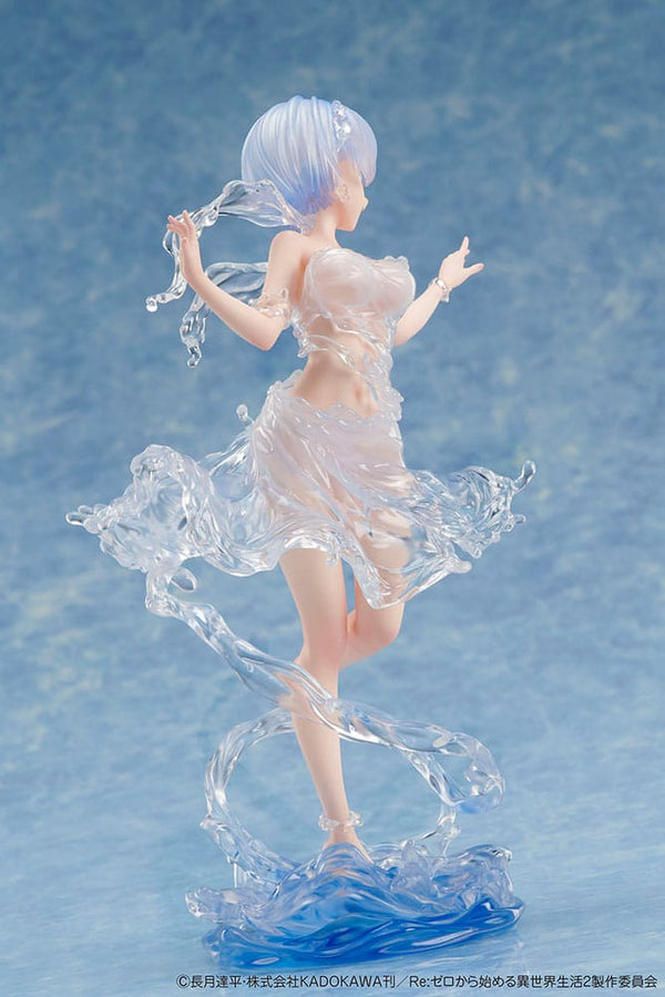 Re:Zero Starting Life in Another World - Rem: Aqua Dress ver. - 1/7 PVC figur (Forudbestilling)