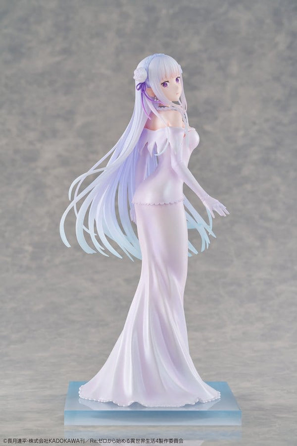 Re:ZERO - Emilia: Wedding dress Ver. - PVC Figure 1/7 (24 cm)
