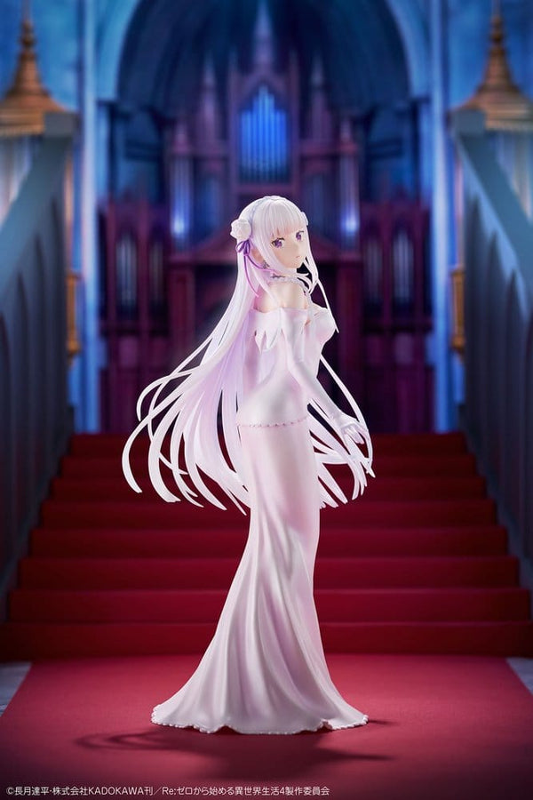 Re:ZERO - Emilia: Wedding dress Ver. - PVC Figure 1/7 (24 cm)