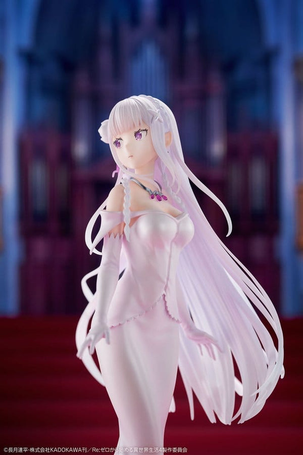 Re:ZERO - Emilia: Wedding dress Ver. - PVC Figure 1/7 (24 cm)
