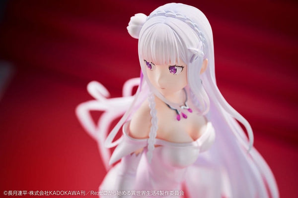 Re:ZERO - Emilia: Wedding dress Ver. - PVC Figure 1/7 (24 cm)
