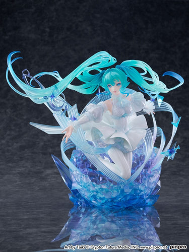 Vocaloid - Hatsune Miku: Crystal Dress Ver. - PVC Statue 1/7 (22 cm)