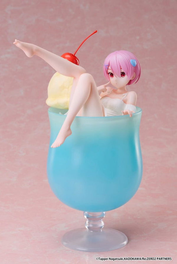 Re:Zero Starting Life in Another World - Ram: Cream Soda Ver. - PVC Statue 1/7 (21 cm)