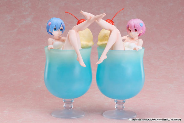 Re:Zero Starting Life in Another World - Ram: Cream Soda Ver. - PVC Statue 1/7 (21 cm)