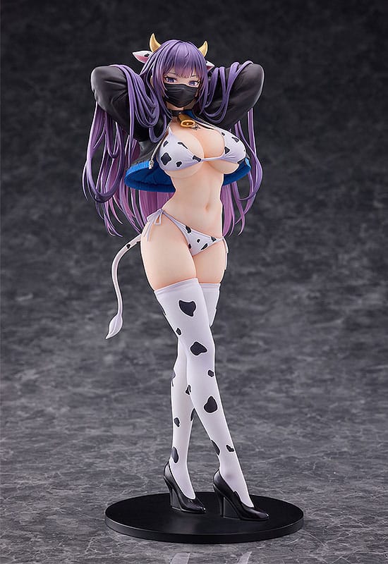 Original Character - Mask Girl Yuna Cow Bikini Ver. af Biya - 1/7 PVC figur