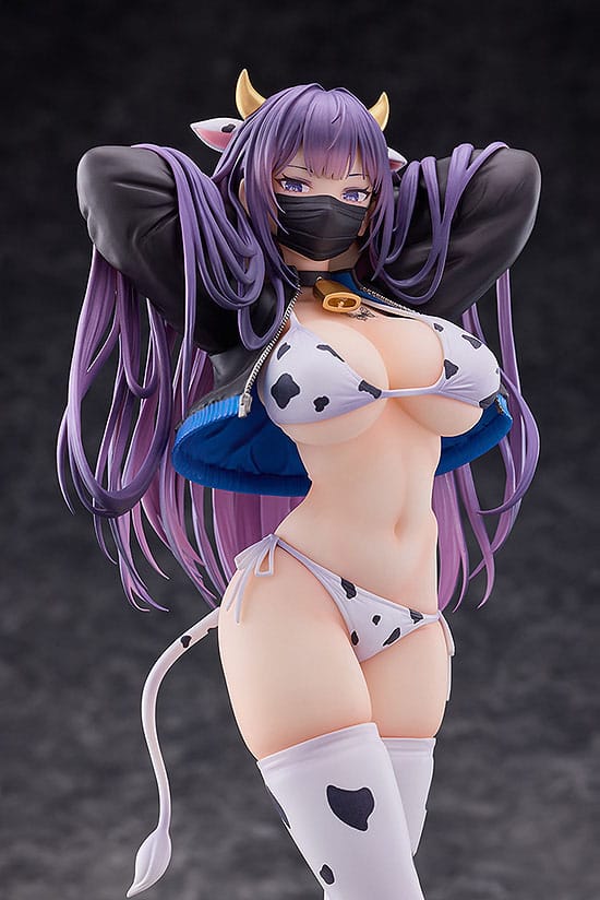 Original Character - Mask Girl Yuna Cow Bikini Ver. af Biya - 1/7 PVC figur