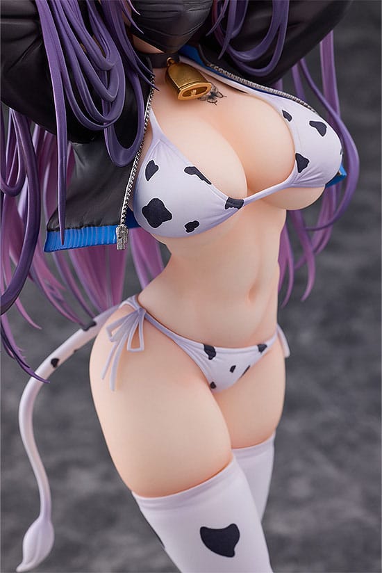 Original Character - Mask Girl Yuna Cow Bikini Ver. af Biya - 1/7 PVC figur