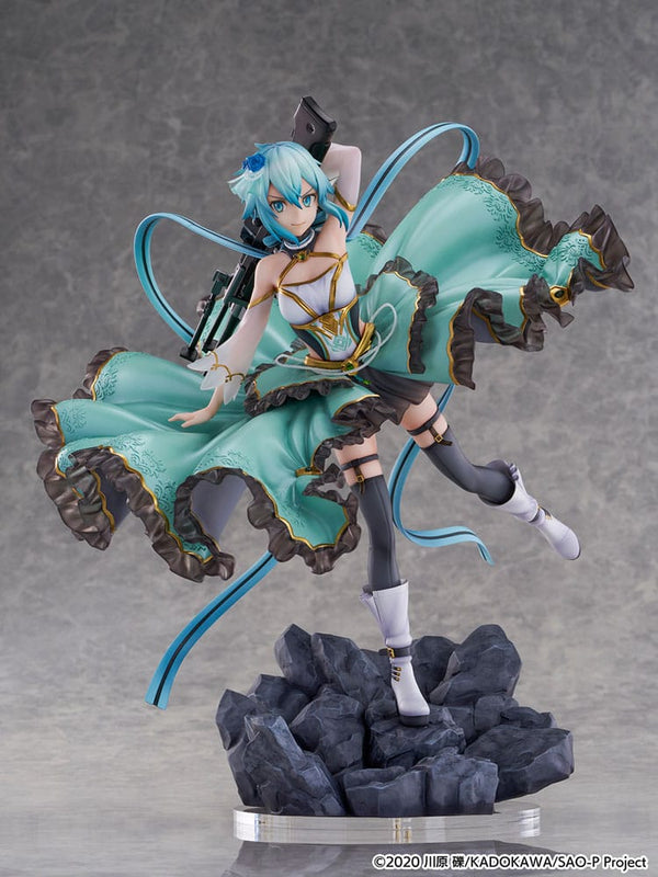 Sword Art Online - Sinon: Crystal Dress Ver. - SHIBUYA SCRAMBLE FIGURE PVC Statue 1/7 (29 cm)