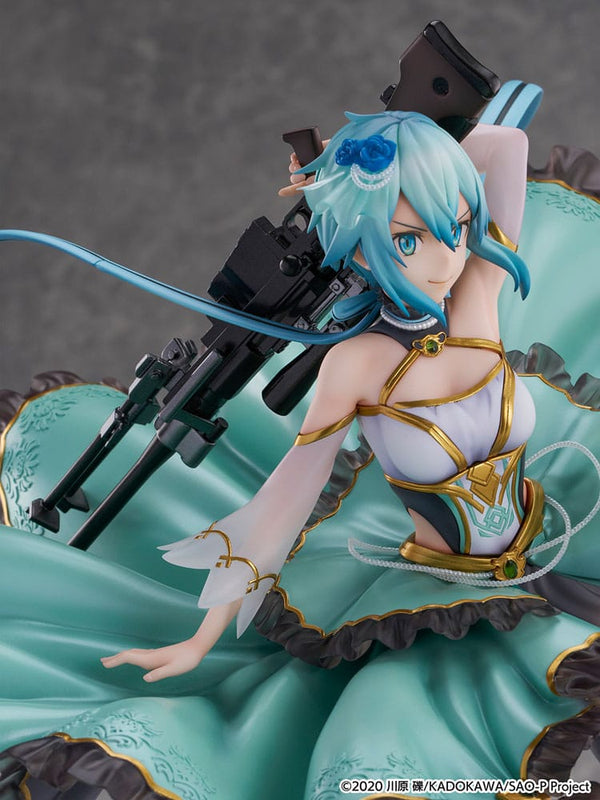 Sword Art Online - Sinon: Crystal Dress Ver. - SHIBUYA SCRAMBLE FIGURE PVC Statue 1/7 (29 cm)