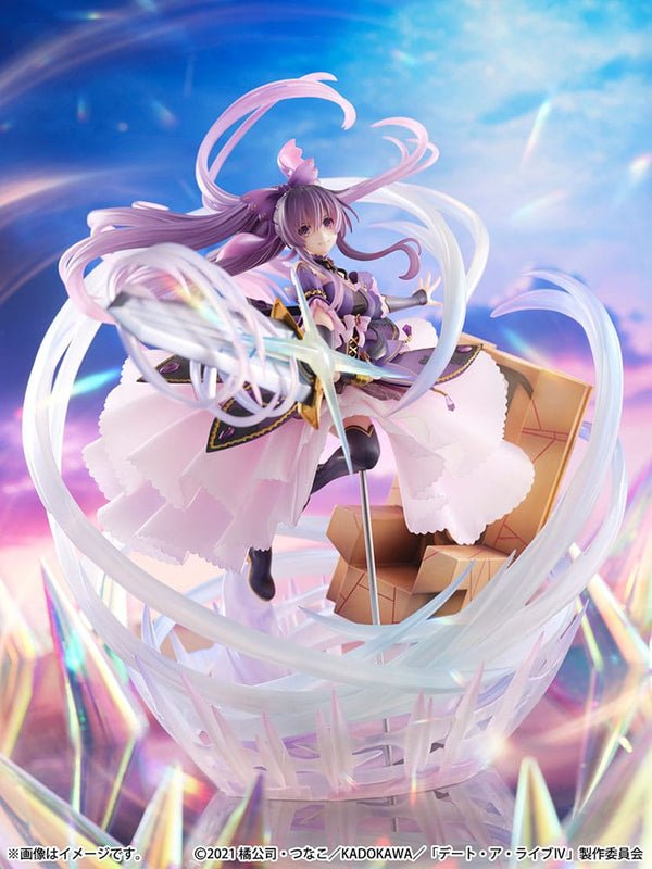 Date A Live - Yatogami Tohka: Princess Amethyst Dress SHIBUYA SCRAMBLE Ver. - 1/7 PVC figur